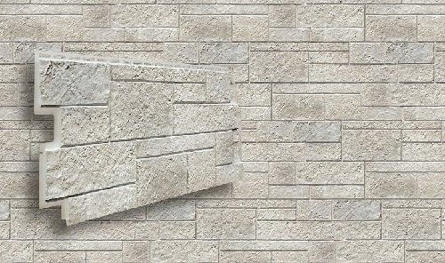 Фасадная панель VOX Sandstone (Сандстоун) светло-бежевого цвета. купить в Владивостоке