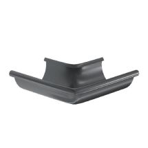 Угол желоба внешний 90°, Aquasystem, RAL 7024 Темно-серый 125/90.