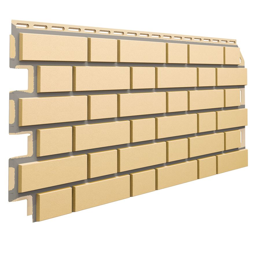 Фасадная панель ТЕХНОНИКОЛЬ Оптима Клинкер, Песочный купить в Владивостоке