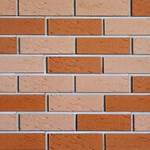 Фасадная плитка Кирисс Фасад, Гладкий кирпич с фаской и расшивкой шва №2