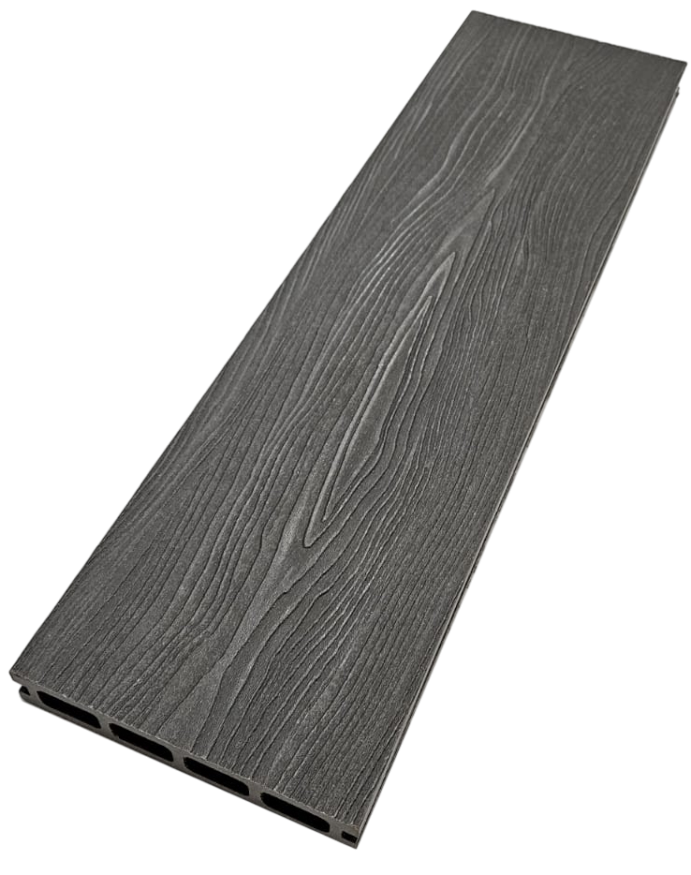 Террасная доска ДПК NanoWood 3D Double Серый купить в Владивостоке