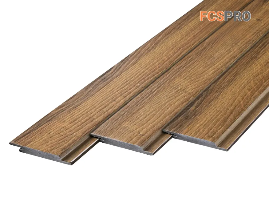 Фиброцементный сайдинг FCSPRO Click Shtil Дуб купить в Владивостоке