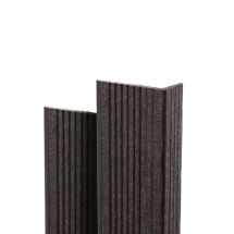 Угол торцевой Ecodecking Некст Венге