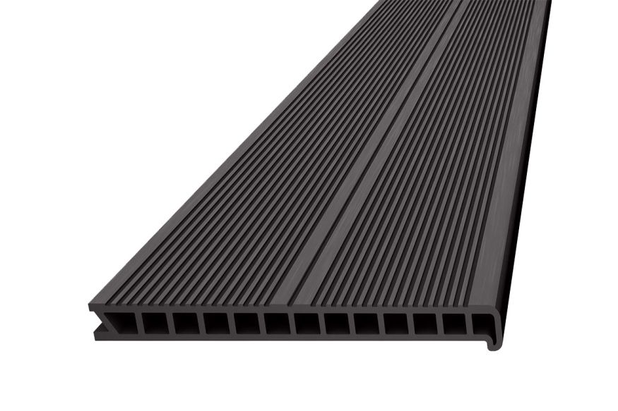 Ступень ДПК Deckron Woodlike (пустотелая) Венге купить в Владивостоке