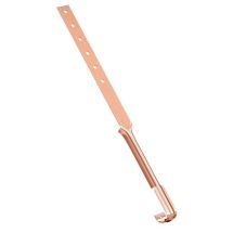 Поддержка водосточного желоба Aquasystem, медь 150/100