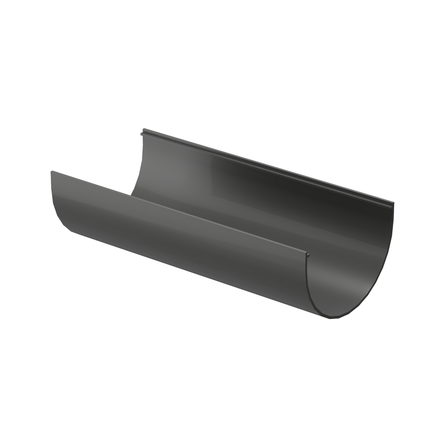 Водосточный желоб 3 м, Docke Standard, Серый цвет купить в Владивостоке
