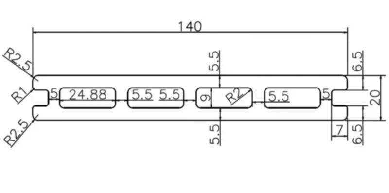 Террасная доска ДПК POLIVAN GROUP 3D+3D NEW пустотелая двухсторонняя DENPASAR Серый цвет купить в Владивостоке