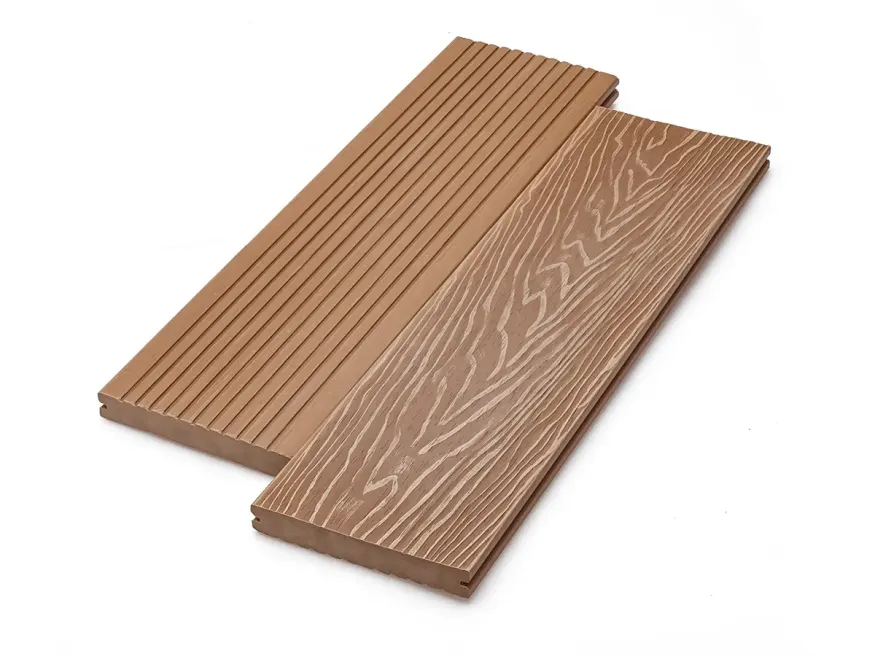 Террасная доска Deckart, Monolit 3D, Орех купить в Владивостоке