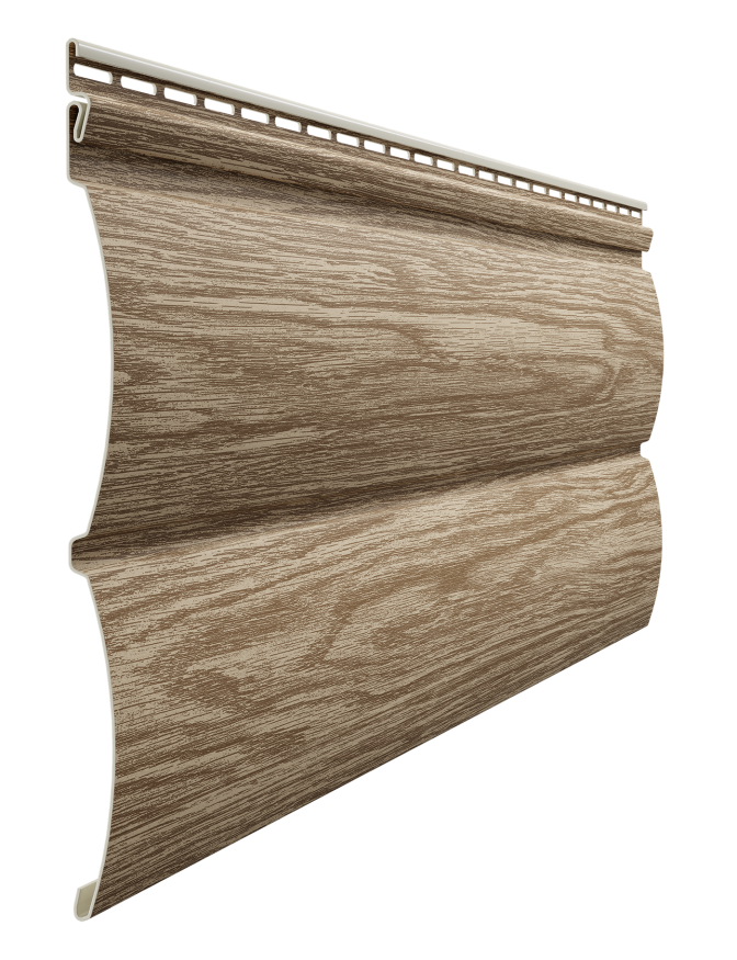 Виниловый сайдинг Docke, Монреаль Блок-Хаус D4.7T, Кедр купить в Владивостоке