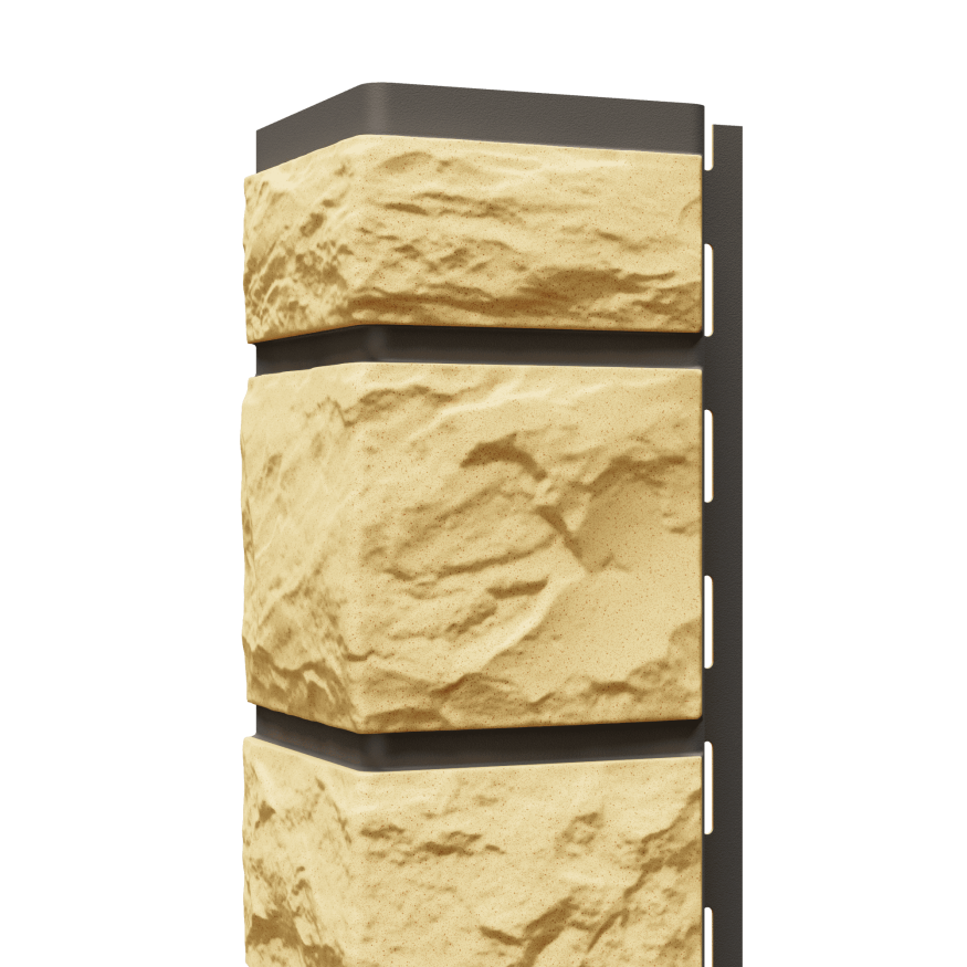 Наружный угол Доломит, Коллекция Доломит премиум, Имбирь купить в Владивостоке