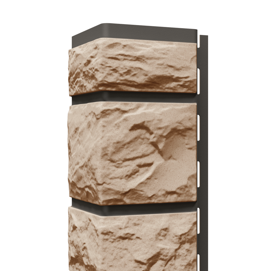 Наружный угол Доломит, Коллекция Доломит премиум, Миндаль купить в Владивостоке