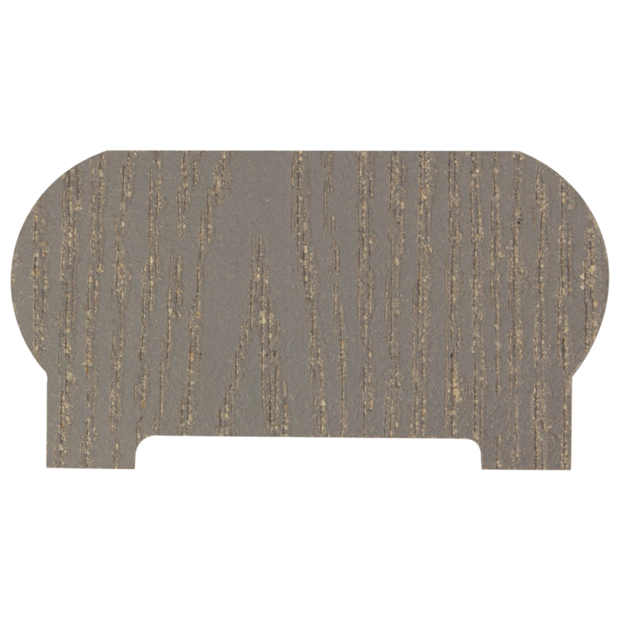 Заглушка торцевая для перил из ДПК Faynag Графит 95х50 мм купить в Владивостоке