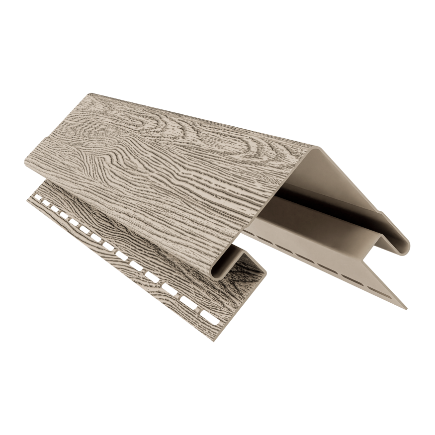 Угол наружный Технониколь Фактур, Кедр купить в Владивостоке