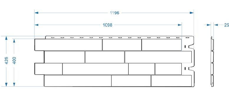 Фасадная панель Docke Алтай Корица купить в Владивостоке