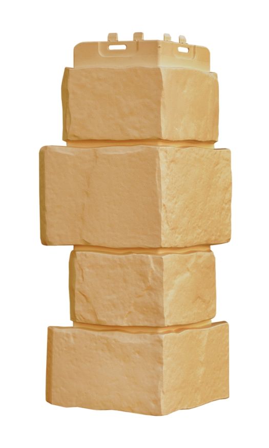 Угол наружный Grand Line, Крупный камень Classic, Песочный купить в Владивостоке