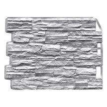 Фасадная панель FineBer Скол, Светло-серый