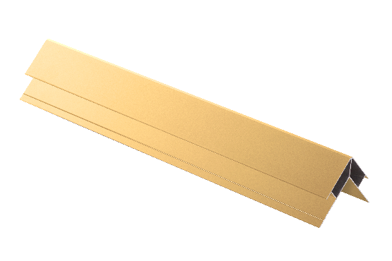 Угловой алюминиевый элемент наружный 60x17,5x3000 мм, бежевый купить в Владивостоке