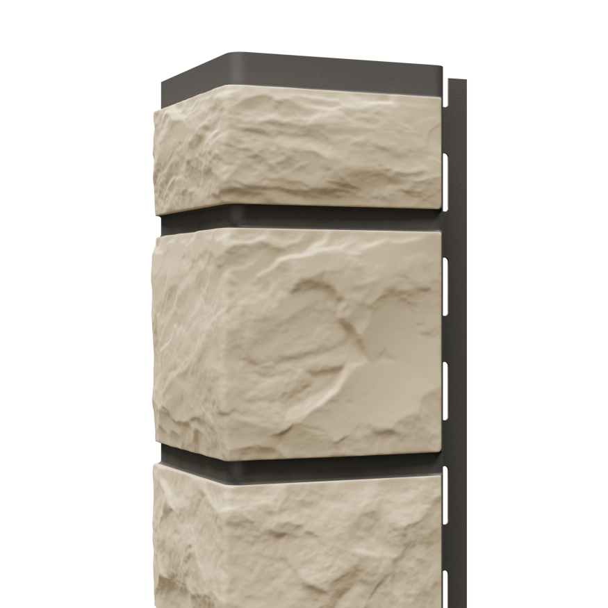 Наружный угол Доломит, Коллекция Брусчатка Доломит, Сандал купить в Владивостоке