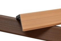 Уголок торцевой Ecodecking Скай коэкструзия Бук