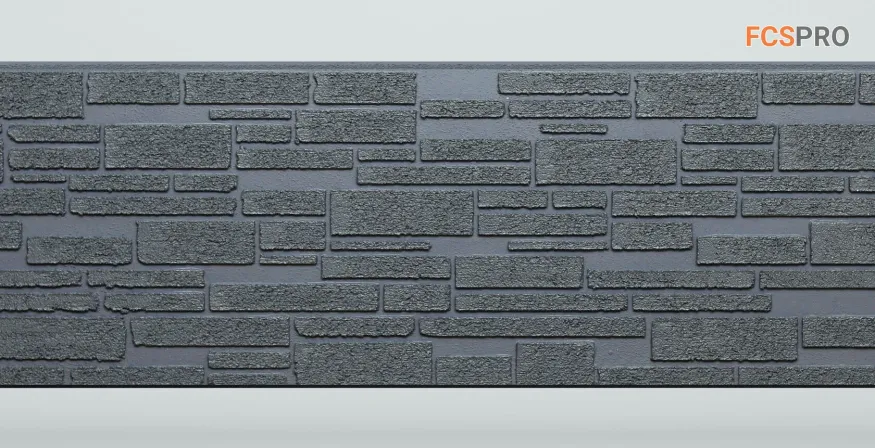 Фиброцементные панели FCS Simple АА1 (под камень) купить в Владивостоке