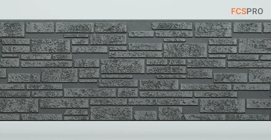 Фиброцементные панели FCS Simple АА1 (под камень) купить в Владивостоке