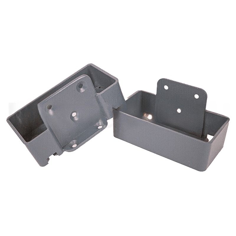 Крепление перил прямое алюминиевое GardenParkett, Серый купить в Владивостоке