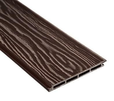 Фасадная доска ДПК 3D Faynag - Цвет Шоколад купить в Владивостоке