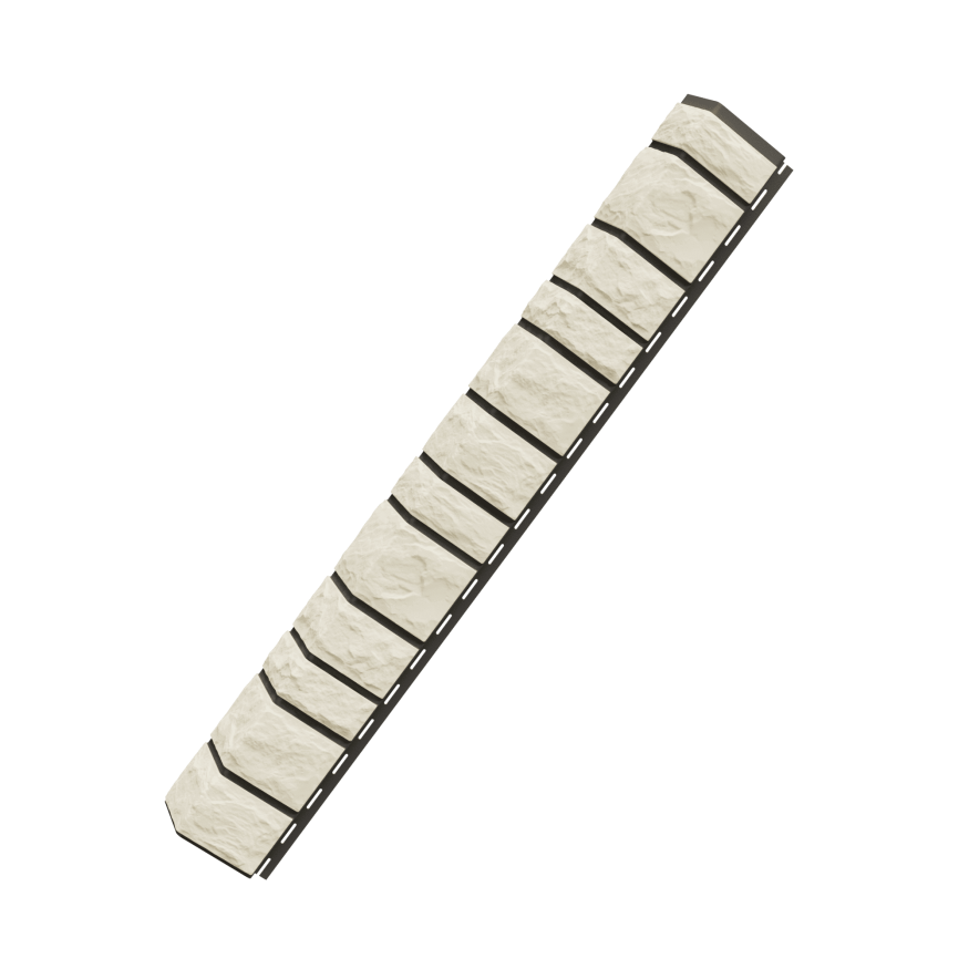 Наружный угол Доломит, Коллекция Брусчатка Доломит, Слоновая кость купить в Владивостоке