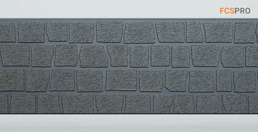 Фиброцементные панели FCS Simple АА2 (под камень) купить в Владивостоке