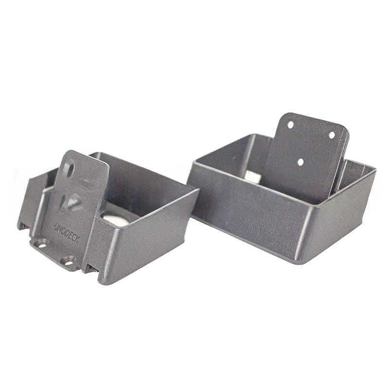 Крепление для перил наклонное алюминиевое GardenParkett, Серый купить в Владивостоке