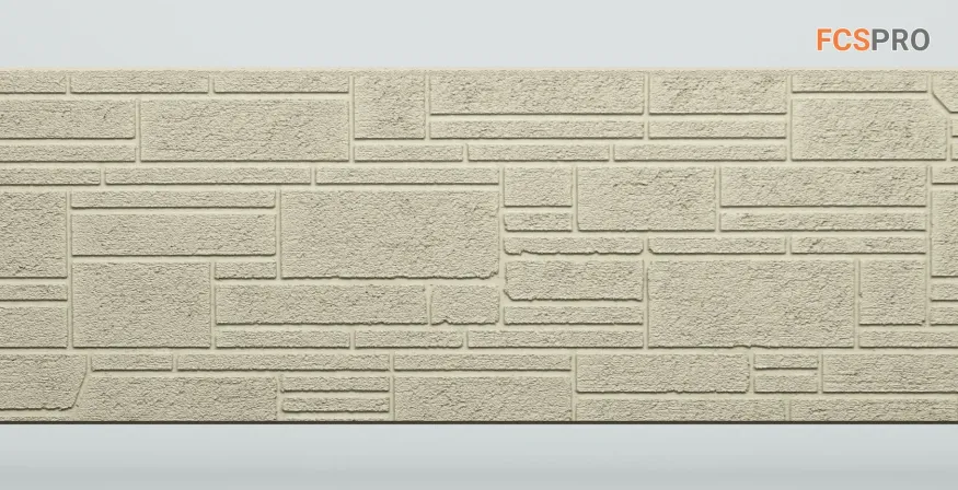 Фиброцементные панели FCS Simple АА3 (под камень) купить в Владивостоке