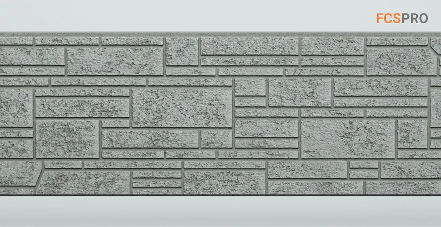 Фиброцементные панели FCS Simple АА3 (под камень) купить в Владивостоке