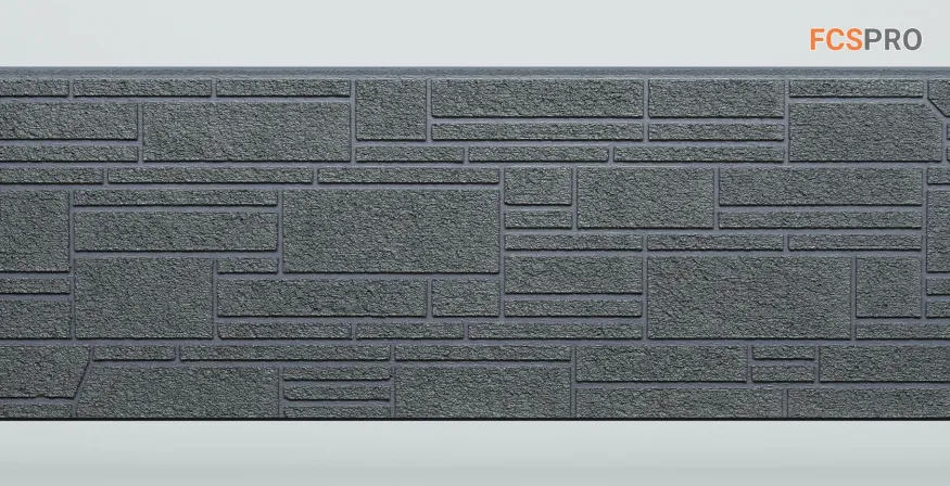 Фиброцементные панели FCS Simple АА3 (под камень) купить в Владивостоке