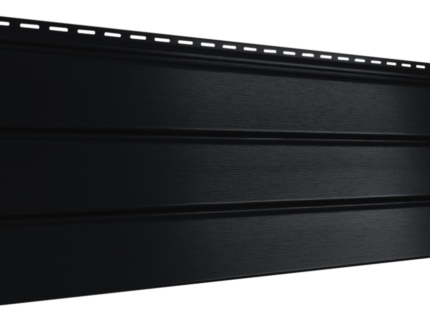 Софит PRO классический Ю-пласт, Черный (без перфорации) купить в Владивостоке