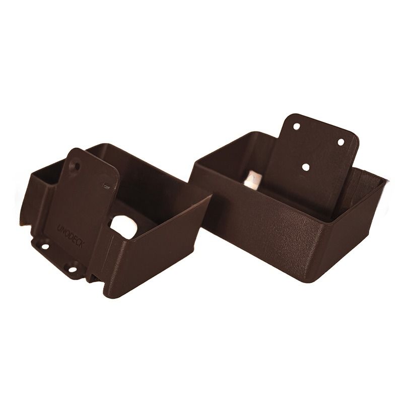 Крепление для перил наклонное алюминиевое GardenParkett, Венге купить в Владивостоке