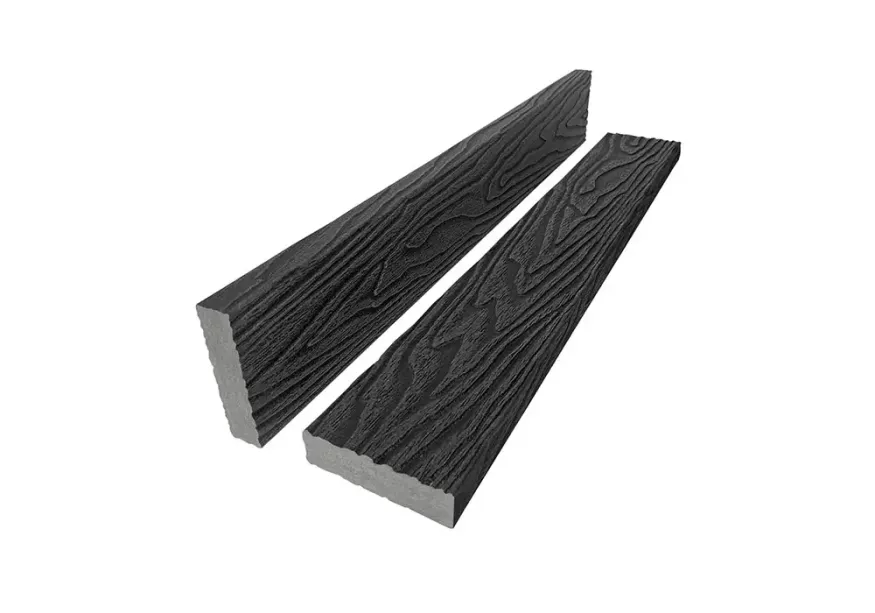 Брус лавочный 3D-тиснение 20×80 — Графит купить в Владивостоке