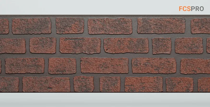 Фиброцементные панели FCS Simple АА4 (под кирпич) купить в Владивостоке