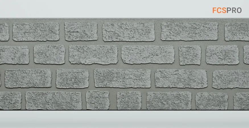 Фиброцементные панели FCS Simple АА4 (под кирпич) купить в Владивостоке