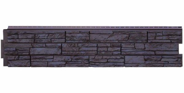 Фасадная панель GL &amp;quot;Крымский сланец угольный&amp;quot; купить в Владивостоке