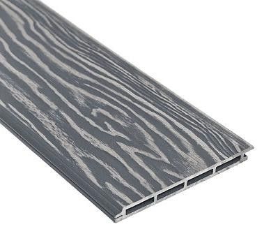 Фасадная доска из ДПК 3D Faynag - Цвет графит купить в Владивостоке