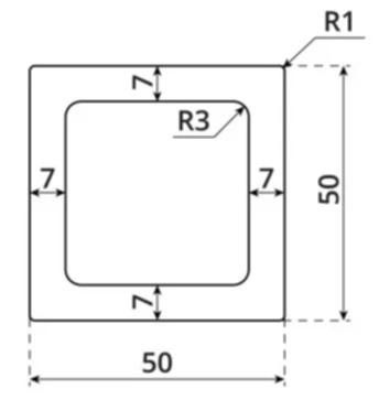 Балясина DPK Polivan SINGARAJA с 3D текстурой дерева, черного цвета. купить в Владивостоке