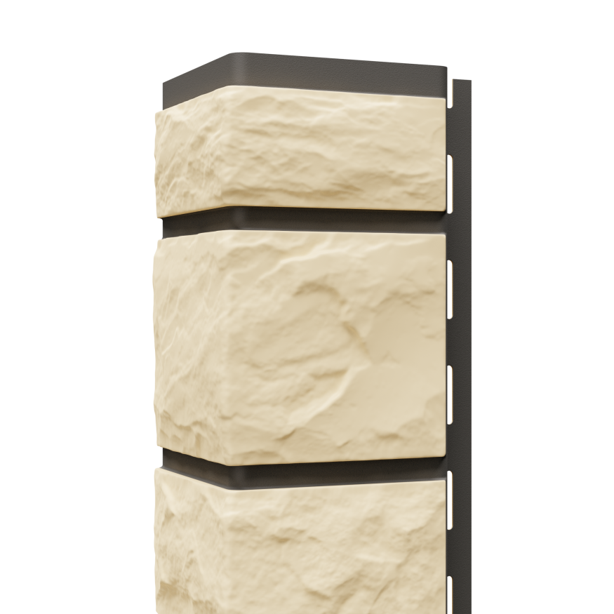 Наружный угол Доломит, Коллекция Брусчатка Доломит, Шампань купить в Владивостоке