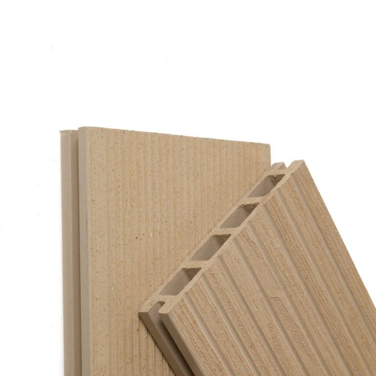 Террасная доска Ecodecking Практик Слоновая кость купить в Владивостоке