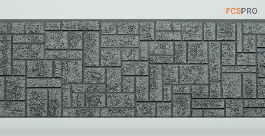 Фиброцементные панели FCS Simple АА5 (под камень) купить в Владивостоке