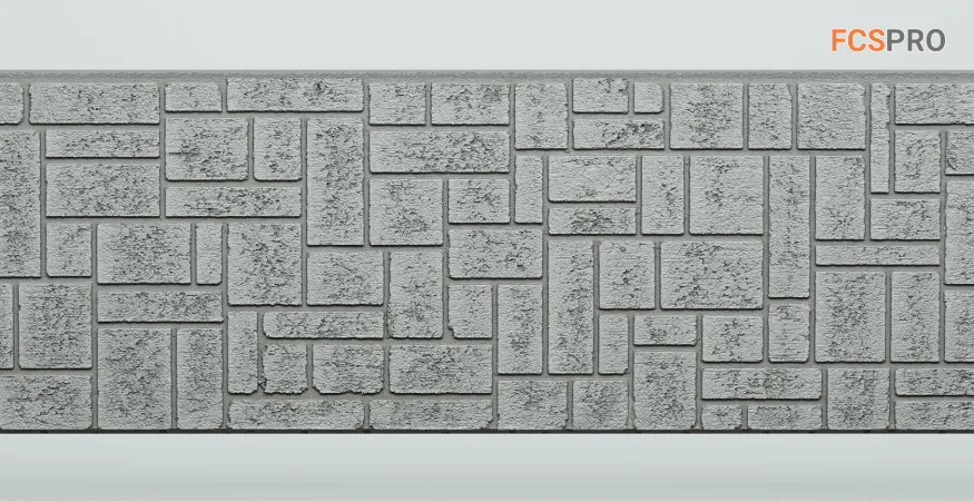 Фиброцементные панели FCS Simple АА5 (под камень) купить в Владивостоке