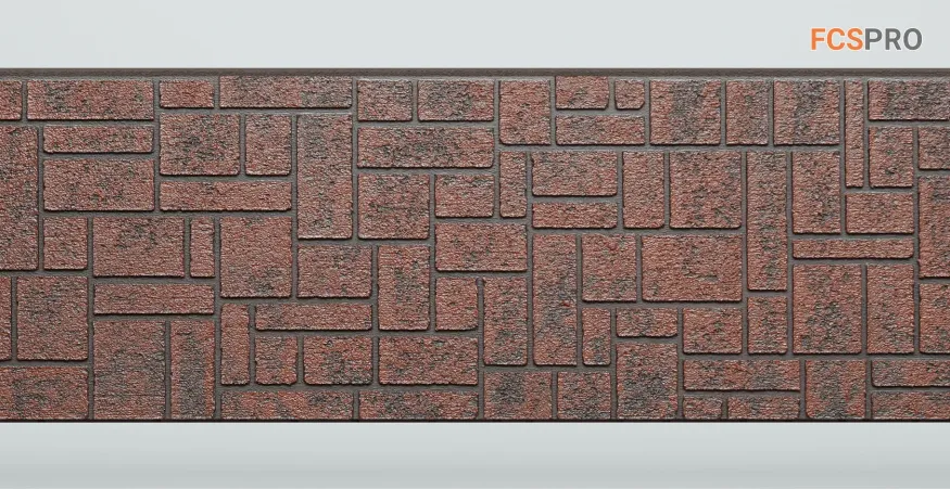 Фиброцементные панели FCS Simple АА5 (под камень) купить в Владивостоке