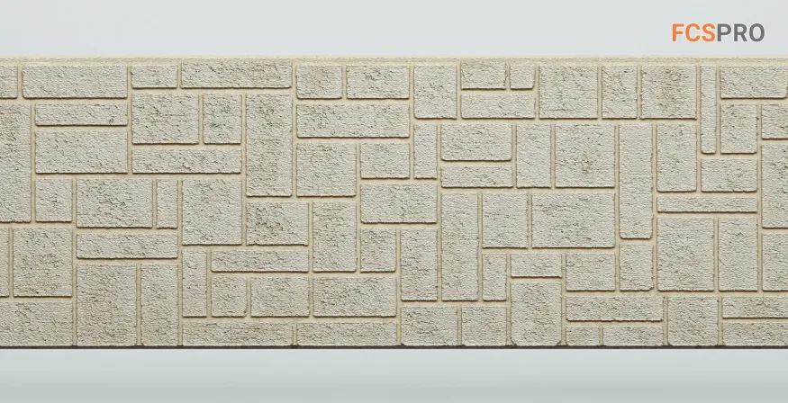 Фиброцементные панели FCS Simple АА5 (под камень) купить в Владивостоке