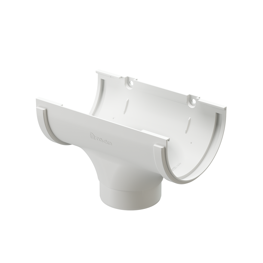 Воронка водосточная Docke Standard, белая купить в Владивостоке