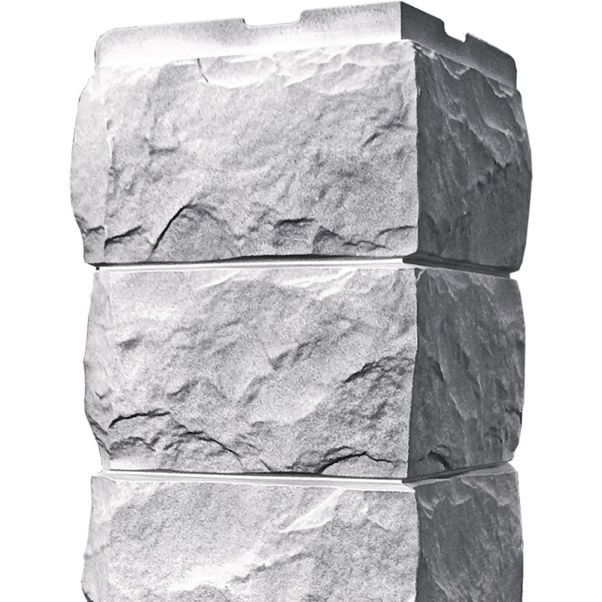 Наружный угол FineBer Скол, Светло-серый купить в Владивостоке