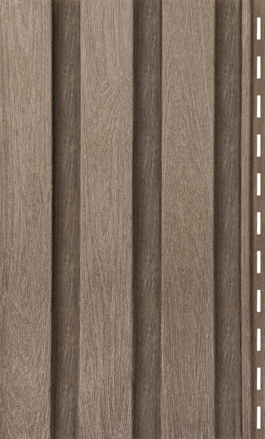 Сайдинг Ю-Пласт, Тимберблок, Рейка фасадная, Орех светлый купить в Владивостоке